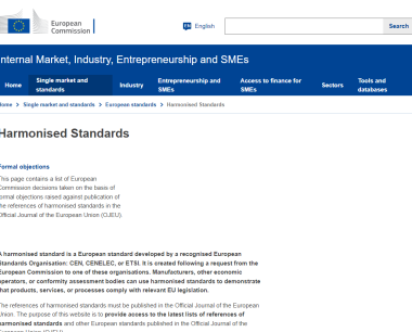 Harmonised Standards